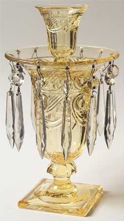 Ipswich Sahara (2 Piece) Candle/Centerpiece Set with Prisms
