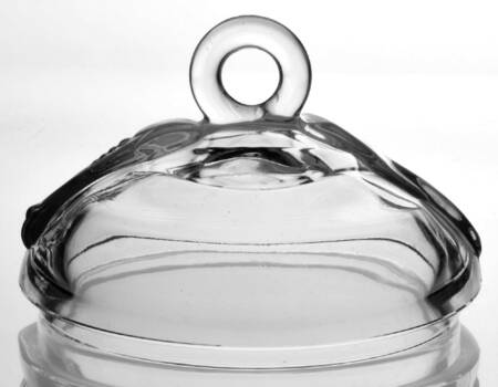 Lariat (Blown) Lid for Cheese Dish