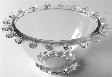Lariat (Blown) Mayonnaise Bowl, Bowl Only