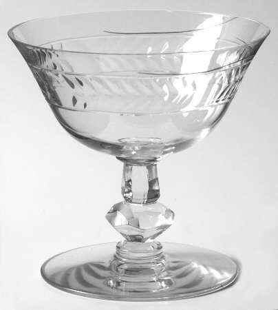 Laurel Wreath (Stem #4091) Low Sherbet