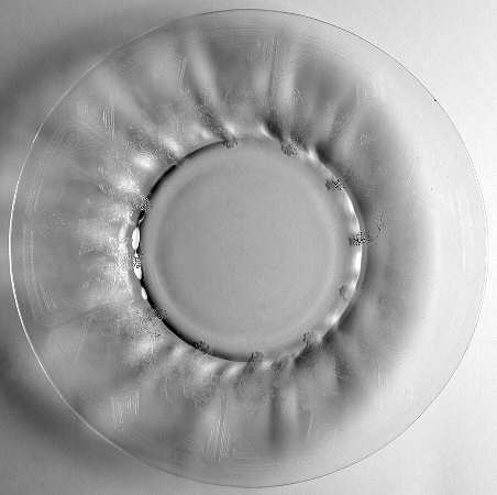 Mayflower Clear Luncheon Plate