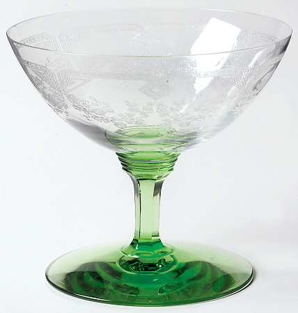 Mayflower Moongleam Green Low Sherbet