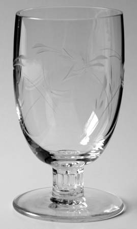 Maytime (Stem 5082, Cut) Footed Tumbler