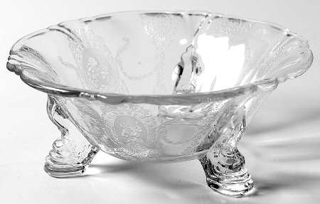 Minuet Footed Mint Dish