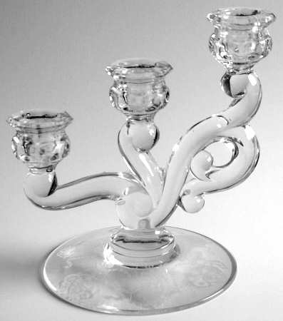 Minuet 3 Light Candlestick