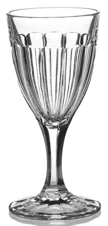 Narrow Flute Clear (Stem  393) Claret Wine