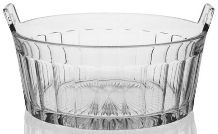 Narrow Flute Clear (Stem  393) Ice Tub