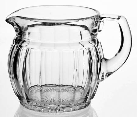 Narrow Flute Clear (Stem  393) 16 Oz Pitcher