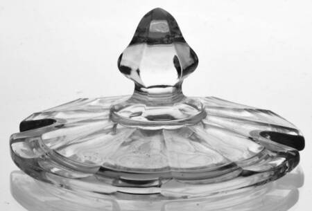 Narrow Flute Clear (Stem  393) Lid for Round 2 Part Relish