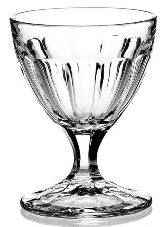 Narrow Flute Clear (Stem  393) Low Sherbet