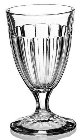 Narrow Flute Clear (Stem  393) 9 Oz Footed Tumbler