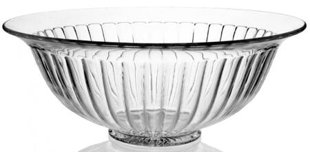 Narrow Flute Clear (Stem  393) Punch Bowl