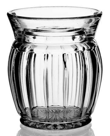 Narrow Flute Clear (Stem  393) Open Spooner