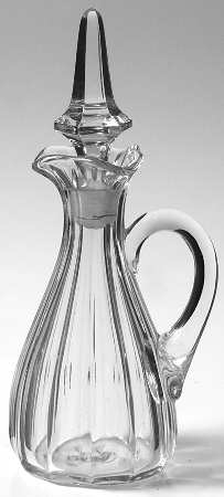 Narrow Flute Clear (Stem  393) 6 Oz Cruet & Stopper