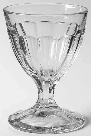 Narrow Flute Clear (Stem  393) Egg Cup