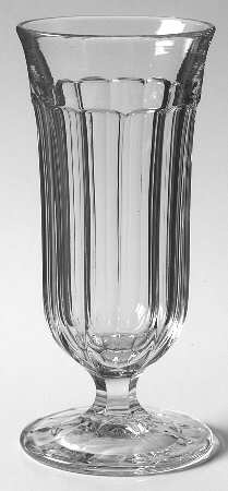 Narrow Flute Clear (Stem  393) Parfait