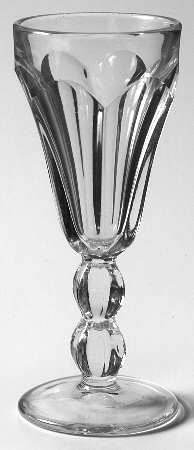 Narrow Flute Clear (Stem  393) Whiskey Glass