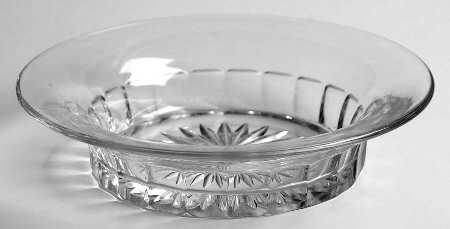 Narrow Flute Clear (Stem  393) Baked Apple