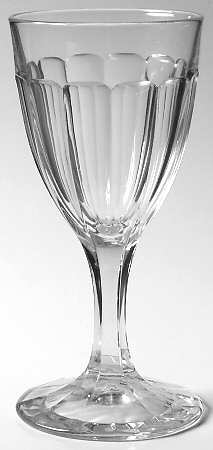 Narrow Flute Clear (Stem  393) Water Goblet