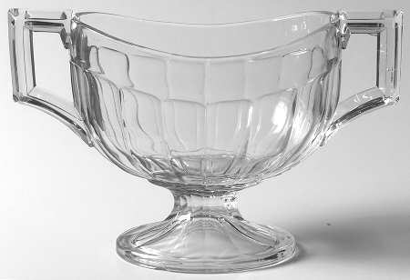 Narrow Flute Clear (Stem  393) Sugar-Open/Hotel-Oval