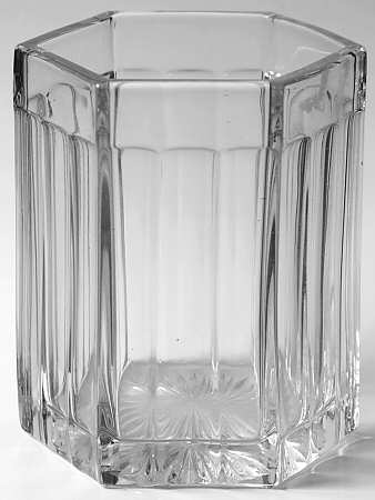 Narrow Flute Clear (Stem  393) Marmalade No Lid