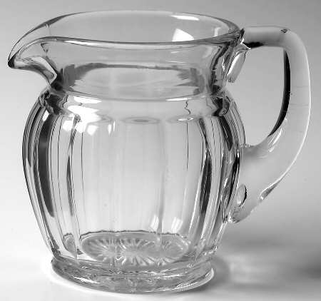 Narrow Flute Clear (Stem  393) 9 Oz Pitcher