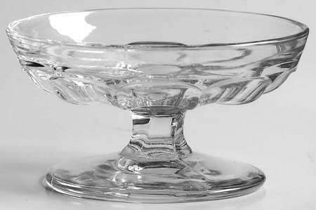Narrow Flute Clear (Stem  393) Almond