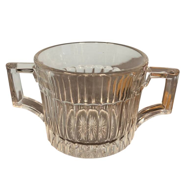 Narrow Flute with Rim Clear (Line 473) Open Sugar