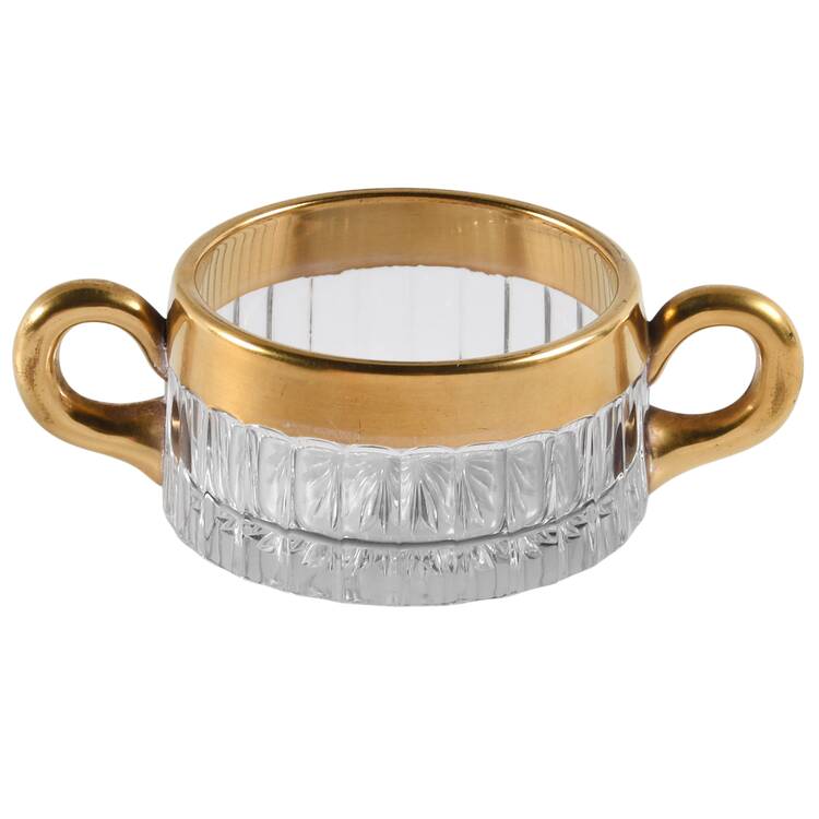 Narrow Flute with Rim Clear (Line 473) Individual Open Sugar