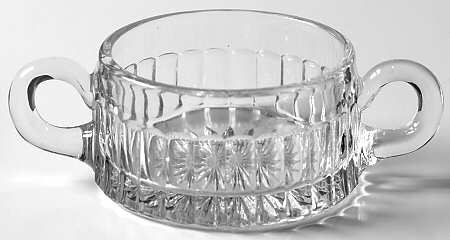 Narrow Flute with Rim Clear (Line 473) Individual Open Sugar