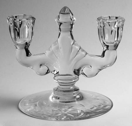 Narcissus Double Light Candlestick