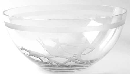 Nimrod Clear Salad Bowl