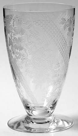 Normandie Clear 8 Oz Footed Tumbler