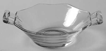 Octagon Clear Nut Dish