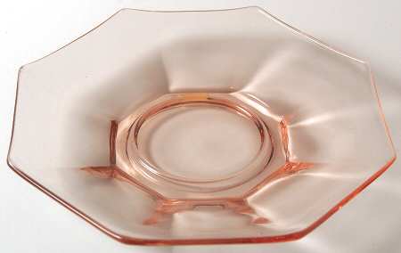 Octagon Pink Saucer Only