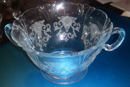 Old Colony Clear (Stem 3390) Cream Soup Bowl Only