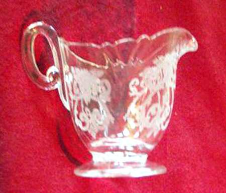 Old Colony Clear (Stem 3390) Mini Creamer