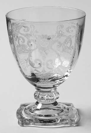 Old Colony Clear (Stem 3390) Oyster or Fruit Cocktail