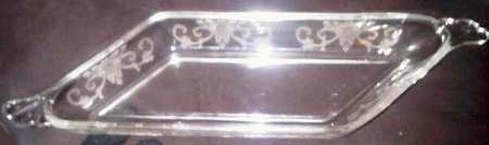 Old Colony Clear (Stem 3390) 10" Oblong Celery