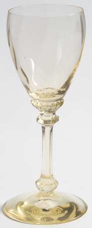 Old Dominion Sahara Yellow Wine Glass
