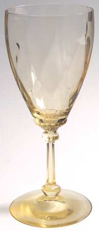 Old Dominion Sahara Yellow Water Goblet