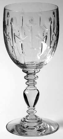Olive Water Goblet