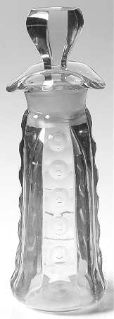 Old Sandwich Clear Ketchup Bottle and Stopper
