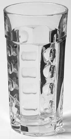 Old Sandwich Clear 8 Oz Flat Tumbler