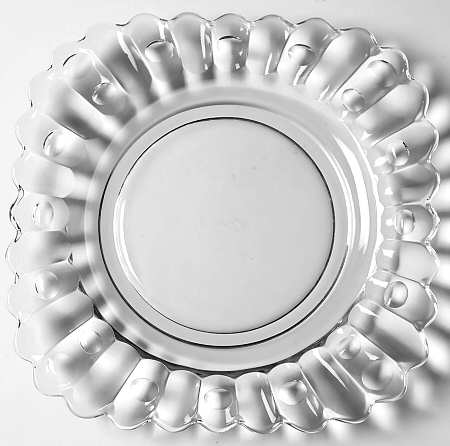 Old Sandwich Clear 7" Salad Plate