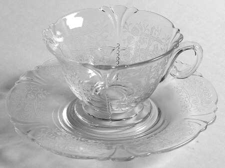 Olympiad (Stem #3411) Cup & Saucer Set