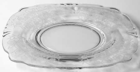 Olympiad (Stem #3411) 8" Square Plate