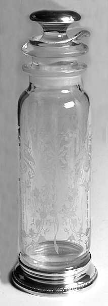 Orchid 32 Oz Shape 1 Sterling Base Martini Mixer &Stopper