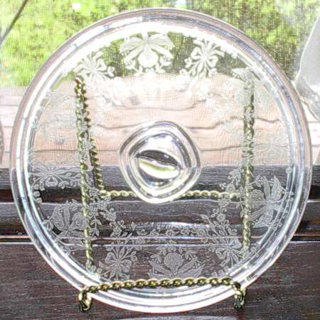 Orchid Lid for Candy Dish