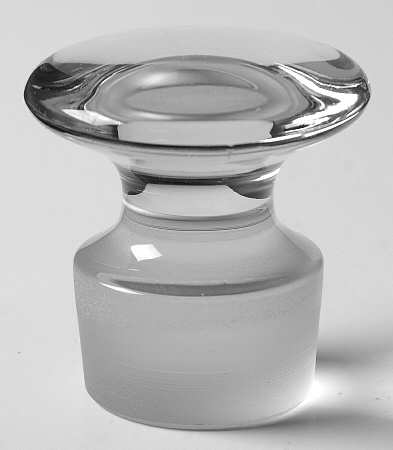 Orchid Small Plain Martini Mixer Stopper